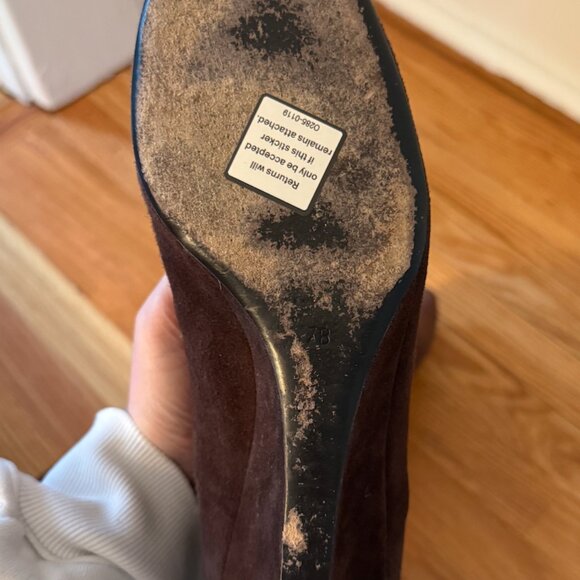 Gucci Interlocking G Logo Suede Boots Women's Size: 7 - Picture 4 of 7